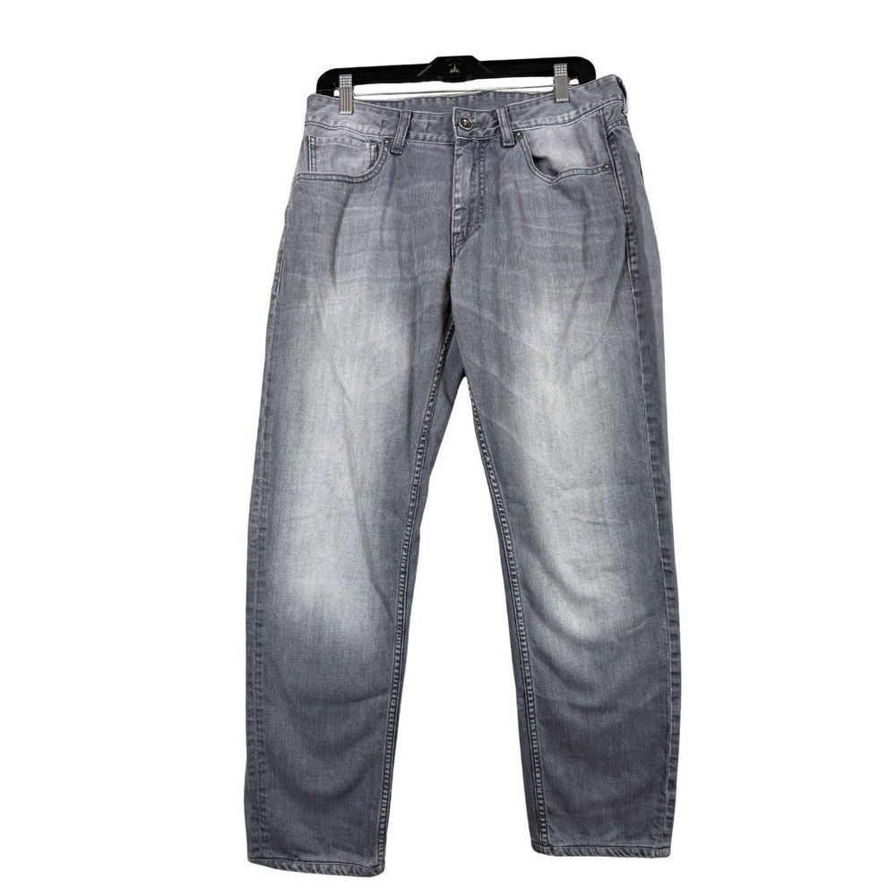 VOI Borris Jeans Men's 32x32 Gray Straight Leg Utility Denim Pants